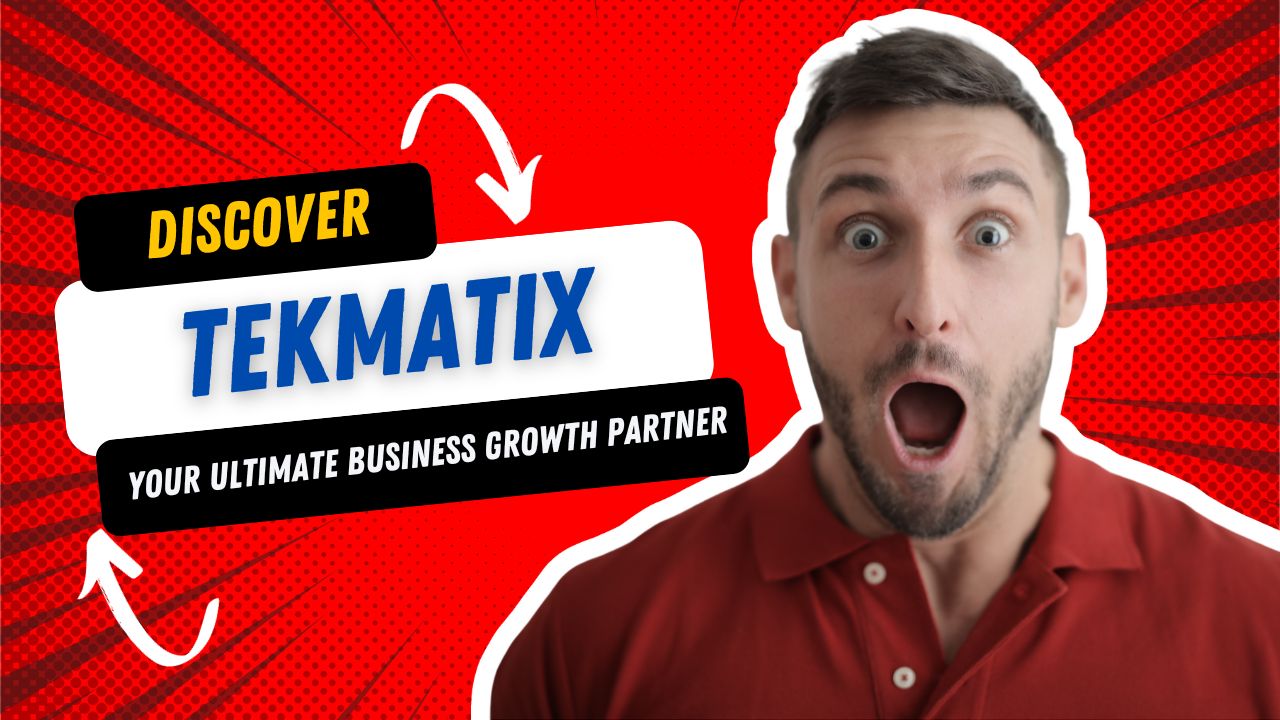 Introducing Tekmatix: Your Ultimate Business Growth Partner - golaunch.tech